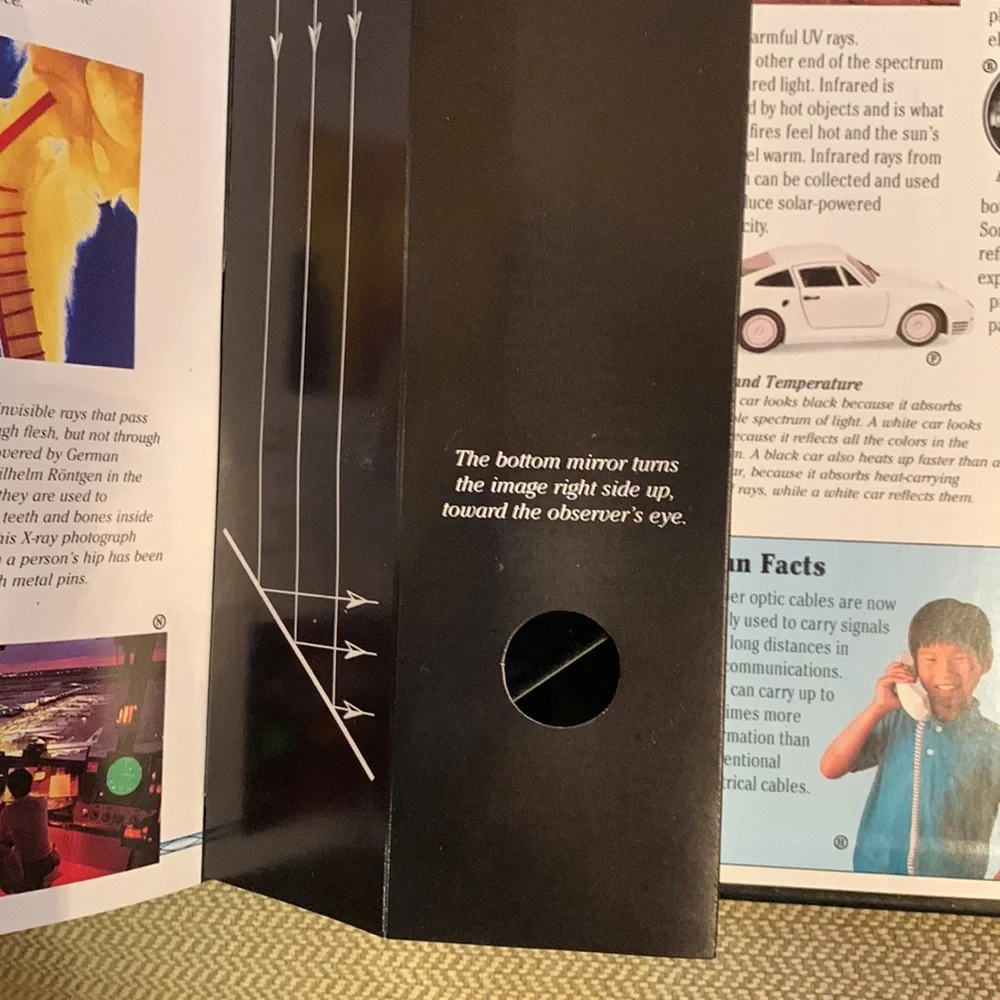 The Most Amazing Science Pop Up Book pop-up magnet compass camera Ages 9+ EUC